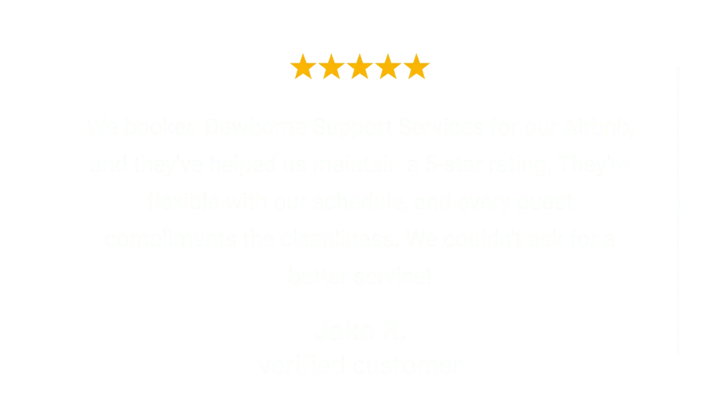 Airbnb recommendation for Dewborne Support Services Airbnb cleaning